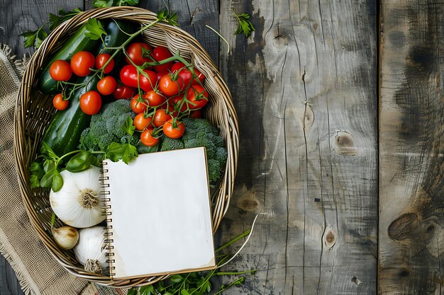 karty dań i składniki
